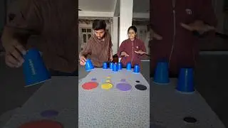 Who will win this challenge #shorts #familychallenge22 #challenge #partygames #kittypartygames