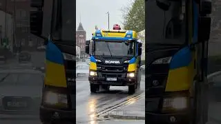 Scania P410 XT 8x4 Tipper Truck | PL Infrastructure UK #truckspotting #scaniatrucks