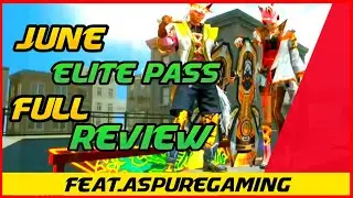 JUNE ELITE PASS FULL REVIEW.GARENA FREEFIRE