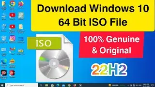How to Download Windows 10 22H2 Disc Image ISO File From Microsoft In 2023 | Download Windows 10 ISO
