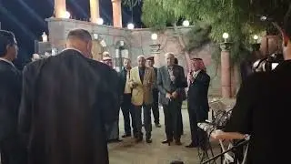 الشيخ هاني شحادة الحديد يقيم مأدبة إفطار الصائمين بحضور أصحاب الدولة والمعالي والسعادة والشيوخ