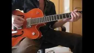 Eddie Cochran - Blue Suede Shoes (Guitar Solo Tutorial)