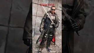 Evolution of Blade #blade #deadpoolwolverine #wesleysnipes #marvelcomics #marvel #one12collective