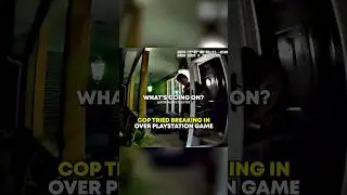 Cop Tried Breaking In Over PlayStation Game!