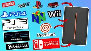 Этот игровой накопитель Plug & Play от AMAZON включает в себя PS2, PS3, PS4, N64, Switch, GameCub...