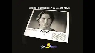 John Woo's Mission: Impossible II M:I2 📽️ A 10 Second Movie presented by CooLSharpee.com 😎