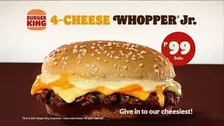 Burger King Four-Cheese Whopper Junior TVC Q4 2021 15s (Philippines)