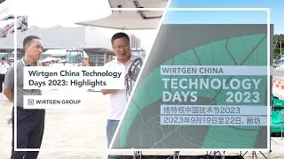 Wirtgen China Technology Days 2023: The Future of Road Construction