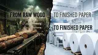 How Paper Is Made | Inside a Modern Paper & Cardboard Factory