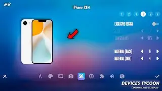 I MADE IPHONE SE4 IN DEVICE'S TYCOON. DEVICE'S TYCOON GAMEPLAY, #devicestycoon #xsonsr
