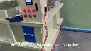 Automatic feed chemical coking gas waste water percolation  equipment