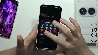 Как включить уведомления о вспышке на Nothing Phone 2A &mdash; мигание экрана при срабатывании будильни...