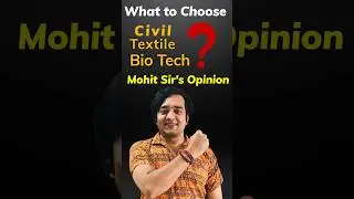 Which Branch and IITs Best | Mohit Tyagi sir- Students  discussion #shorts #josaa2025
