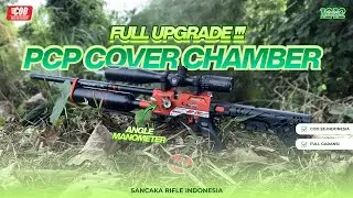 FULL UPGRADE !!! POWER LEBIH MAKSIMAL DENGAN PCP PREDATOR 500CC COVER CHAMBER CNC ANGLE MANOMETER 🔥🔥