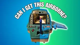 Can I FIX This 80s Tomy Eagle Squadron Hot Shot Pilot Toy?!