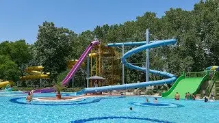 The Turbo Water Slide at R&oacute;mai Strand
