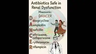 Antibiotics safe in Renal Dysfunction