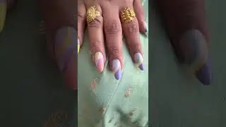 Fake nails 💅 #mudravlogs