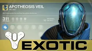 Destiny - Exotic Warlock Helmet! APOTHEOSIS VEIL!