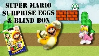 Super Mario Surprise Egg Toys And Blind Box Unboxing!