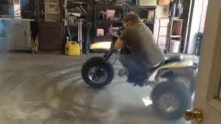 Yamaha Tri-Z garage sweep.