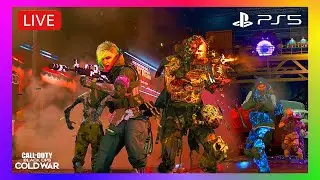 PLAYING COLD WAR ZOMBIES LIVE! | COLD WAR ZOMBIES LIVESTREAM SEASON 6  | PS5