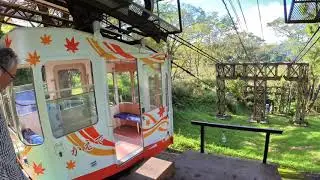 Yoshino cable car is full of old Japan nostalgia / Mt.Yoshino / Senbonzakura /吉野山 ケーブルカー insta 360