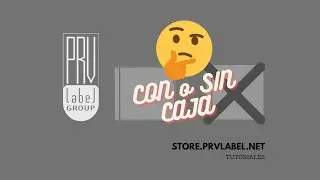 Opci&oacute;n Con o Sin Caja 😍🤘 [PRV label - STORE] TUTORIAL
