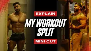 how i train during my mini cut phase 🔥 #sagarstanley #minicut #workoutsplit #menphysique #motivation