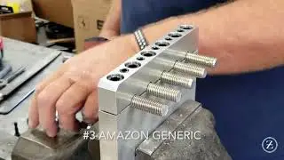 Video #3 &ndash; Testing Chamfer Tools on Grade 8 Threaded Rod