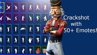 Crackshot skin with 50+ Emotes! Fortnite