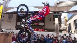 通天閣　バイクトライアル競技大会　City Trial Japan 2018