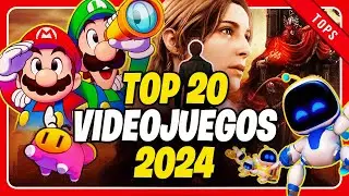 TOP 20 Videojuegos 2024. Los MEJORES JUEGOS del A&Ntilde;O!!!