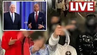 Live: Tren de Aragua members charged in NYC gang crackdown; Mayor Adams, Border Czar Homan update