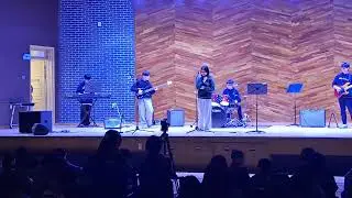 지성밴드 중1연말공연 시작