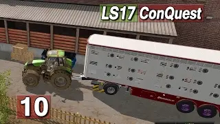 LS17 ► Der Mega Viehwagen ► LS 17 ConQuest Nicolonia & Kuhn DLC #10