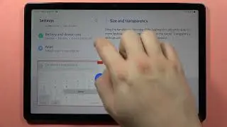 Samsung Galaxy Tab A9/A9+ Change Keyboard Size #taba9