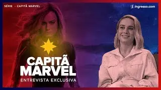 Capitã Marvel | Renata Boldrini entrevista Brie Larson | EXCLUSIVA