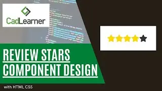 Review Stars | Star Rating Component | Only with HTML and CSS