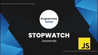Stopwatch  HTML CSS & JavaScript