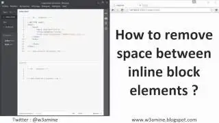 How to remove space between inline block elements ?