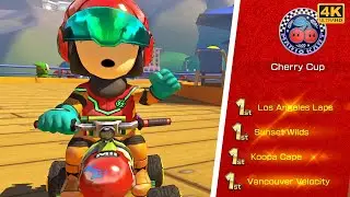 Mario Kart 8 Deluxe DLC Wave 6 - Mii Challenger 150cc ( Cherry Cup )