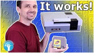 Hey LEGO, I Fixed Your NES! - I Built A LEGO NES That Really Works!