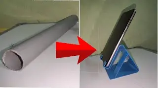 How To Make A Mobile Stand With PVC Pipe At Home | Home Made Mobile Stand | DIY |