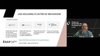 Séance d'information virtuelle   Recherches sur les principes et enjeux du leadership