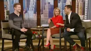 Matt Czuchry  interview  interview Live With Kelly 12/01/2016 co-host Mark Consuelos