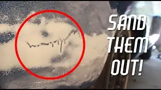 Removing Runs With Body Filler