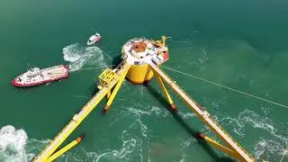 10 MW The power behind France's most efficient floating wind turbines ever deployed