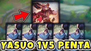 NO WAY THAT JUST HAPPENED! | YASUO 1v5 PENTAKILL IN ONE FOR ALL (MIRROR MATCHUP) - League of Legends