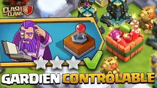 New Controllable Grand Guardian Challenge on Clash of Clans!